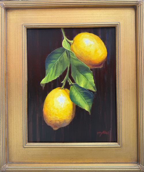 Luscious Lemons 14x11 $680 by MARLENE KORT